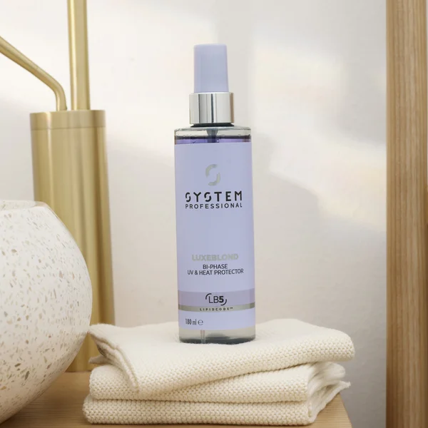 System Professional LuxeBlond Bi-Phase UV And Heat Protector 180ml