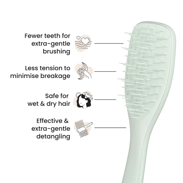 Tangle Teezer The Ultimate Detangler Extra Gentle Eucalyptus Green