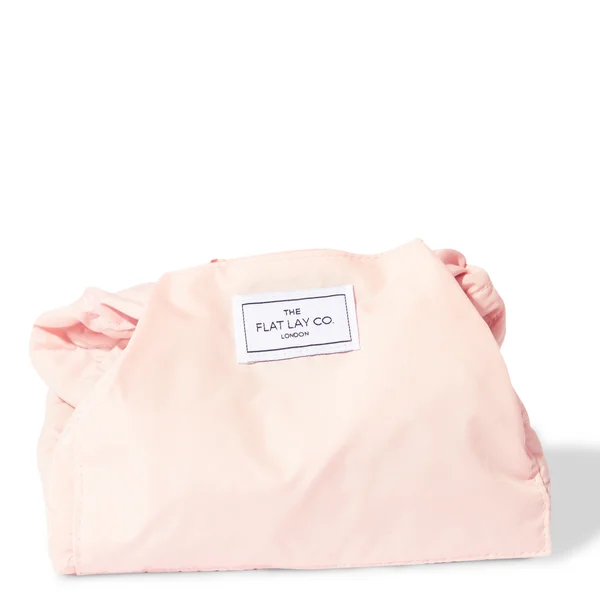 The Flat Lay Co. X LookFantastic Makeup Bag Duo In Blush Pink