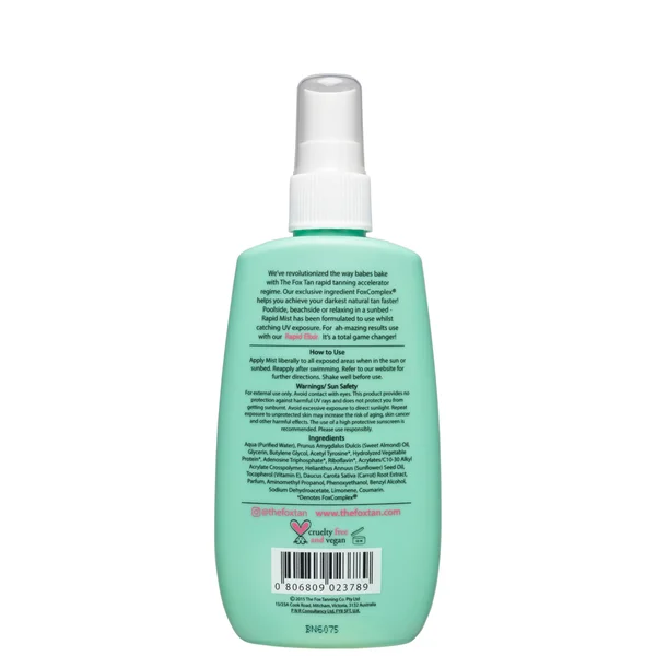 The Fox Tan Rapid Mist 120ml
