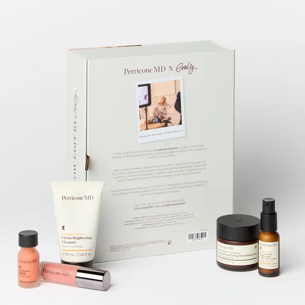 The Glow Edit Emily English X Perricone MD (Worth £207)