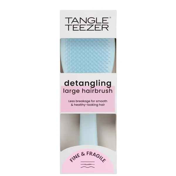 The Large Wet Detangler Fine & Fragile Seafoam Blue