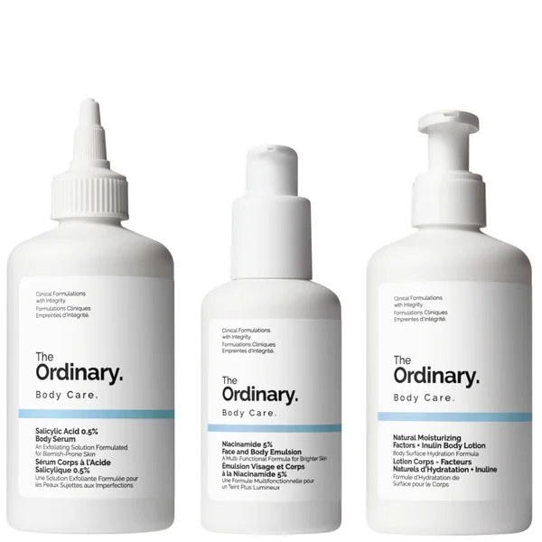 The Ordinary Body Care Routine