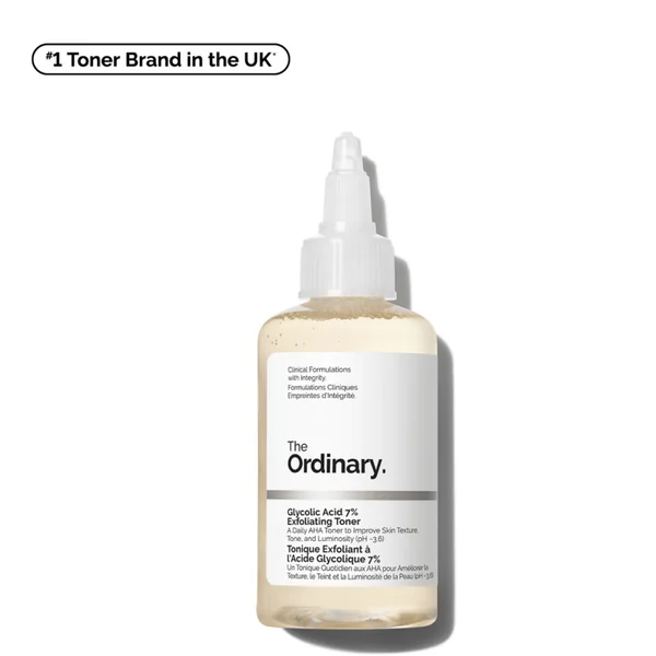 The Ordinary Glycolic Acid 7% Exfoliating Toner 100ml