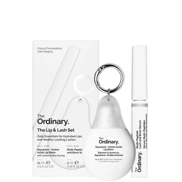 The Ordinary The Lip & Lash Set (Worth £22.70)