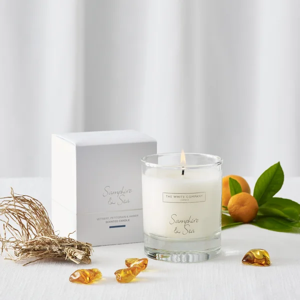 The White Company Samphire & Sea Candle 140g