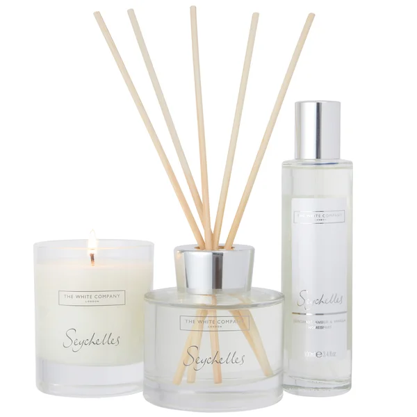The White Company Seychelles Large Home Scenting Set