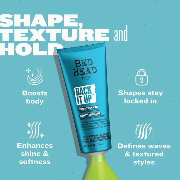 TIGI Bed Head Back It Up Texturising Cream For Shape And Texture 125ml