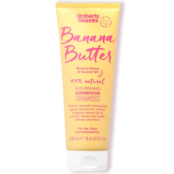 Umberto Giannini Banana Butter Shampoo And Conditioner Duo