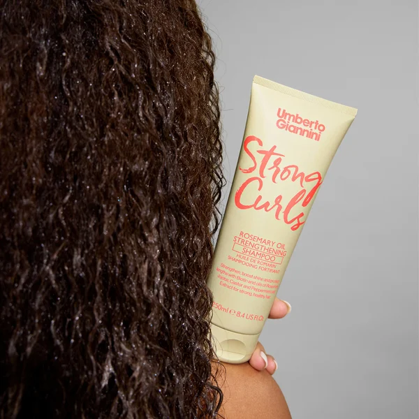 Umberto Giannini Strong Curls Rosemary Oil Shampoo 250ml