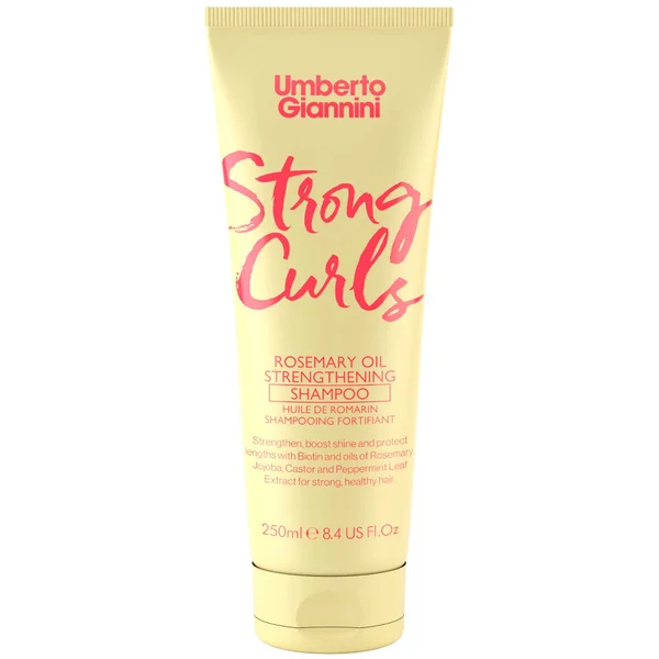 Umberto Giannini Strong Curls Rosemary Oil Shampoo 250ml