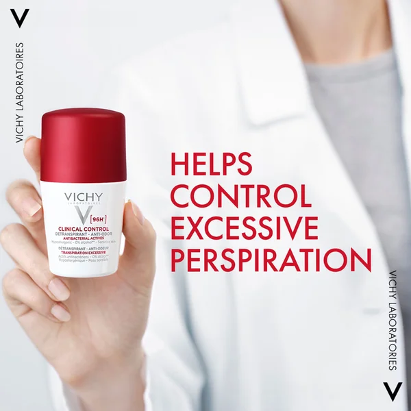 Vichy Clinical Control 96HR Protection Anti-Perspirant Roll-on Deodorant 50ml
