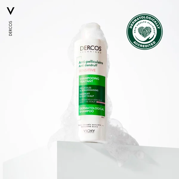 Vichy Dercos Anti-Dandruff Shampoo For Sensitive Scalp 200ml
