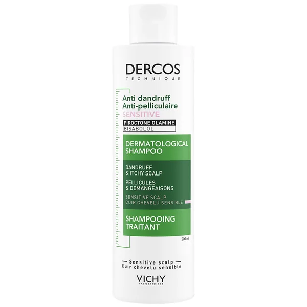Vichy Dercos Anti-Dandruff Shampoo for Sensitive Scalp 200ml