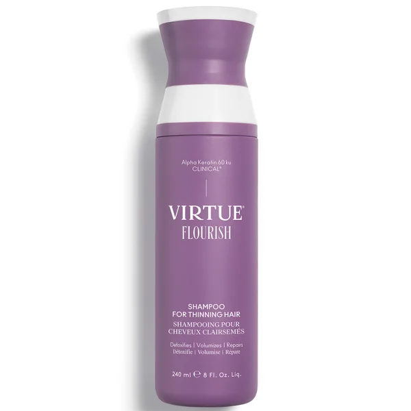 VIRTUE Flourish Shampoo And Conditioner For Thinning Hair Bundle