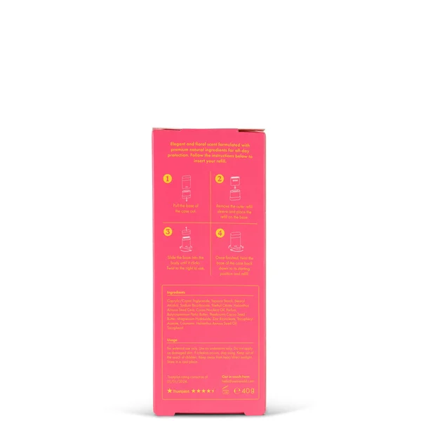 Wild Cherry Blossom Deodorant In Pink Case 40g