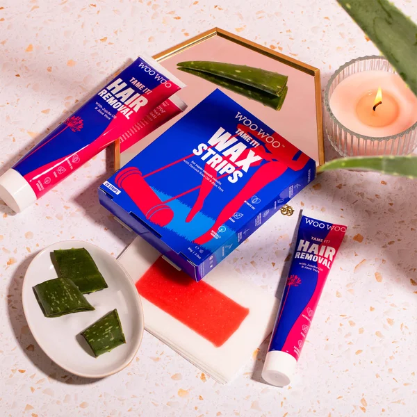WooWoo Tame It Bikini Wax Strips (20 Strips)