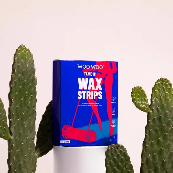 WooWoo Tame It Bikini Wax Strips (20 Strips)