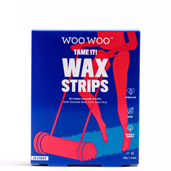 WooWoo Tame It Bikini Wax Strips (20 Strips)