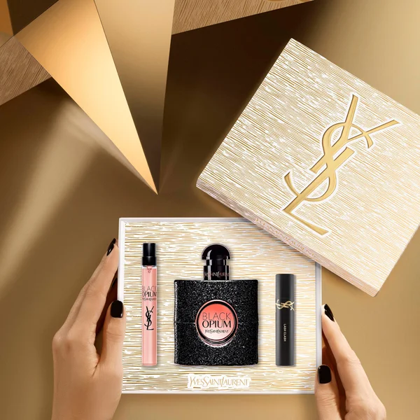 YSL Black Opium Eau De Parfum 50ml Gift Set (Worth £118.11)