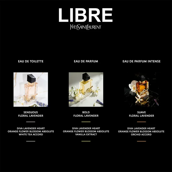 Yves Saint Laurent Libre Eau De Toilette - 50ml