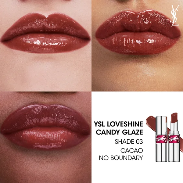Yves Saint Laurent Rouge Volupte Candy Glaze Lip Gloss 3.2ml (Various Shades)