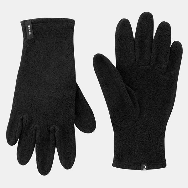 Decathlon Forclaz MT100 Fleece Gloves Black
