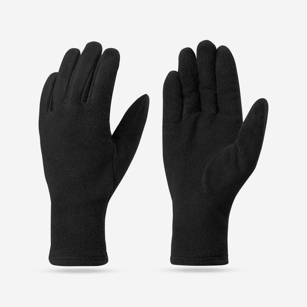 Decathlon Forclaz MT100 Fleece Gloves Black