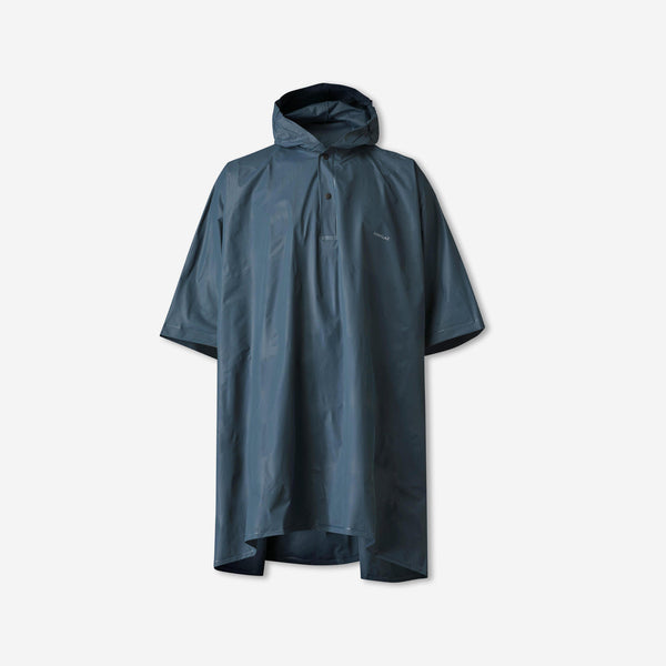Decathlon Forclaz MT50 Rain Poncho - 10L Storm Gray