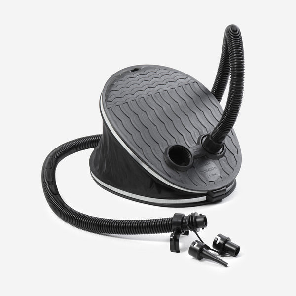 Decathlon Quechua Foot Pump Black