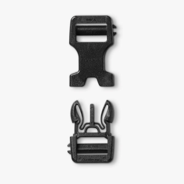 Decathlon Decathlon Replacement Double Pin Lock Buckle For Backpack Strap 15 Mm Unspecified