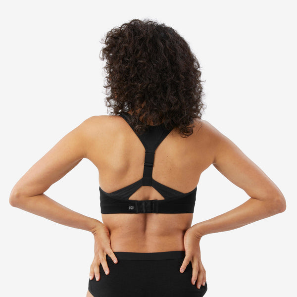 Decathlon Simond Trek 500 Merino Wool Bra Black