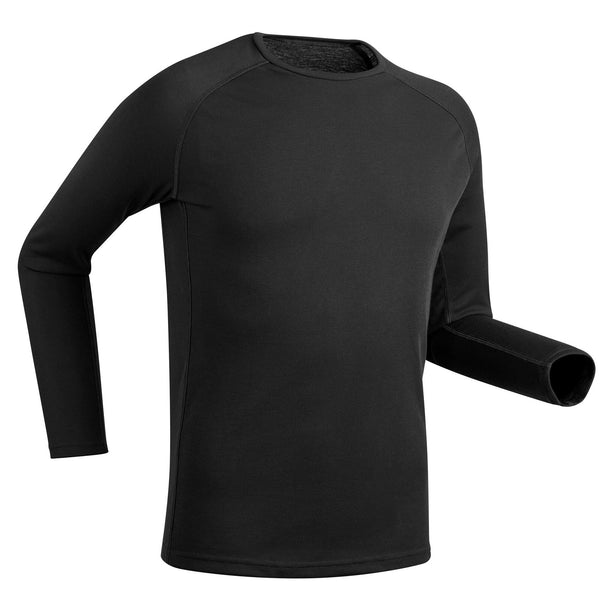 Decathlon Wedze Men's BL100 Base Layer Top Black