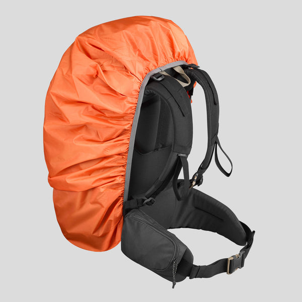Decathlon Forclaz 40 60 L Basic Hiking Backpack Rain Cover Burnt Orange