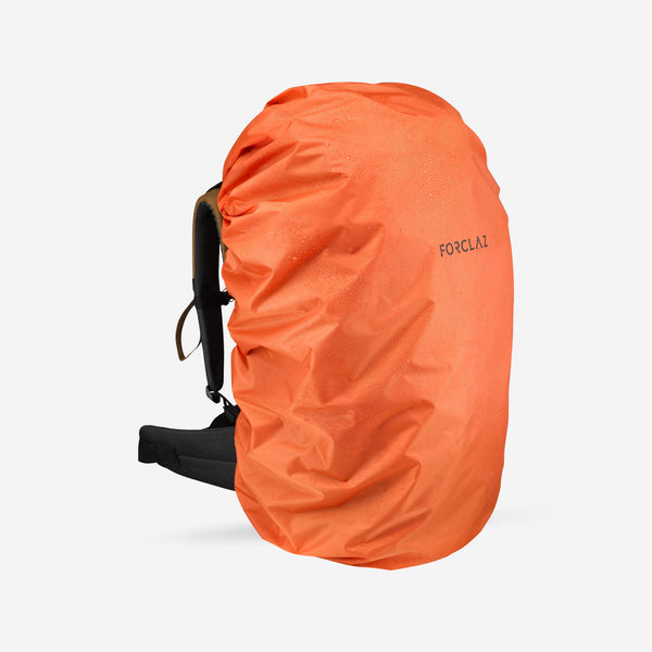 Decathlon Forclaz 70 100 L Basic Hiking Backpack Rain Cover Burnt Orange