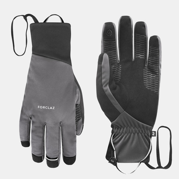 Decathlon Forclaz Adult MT900 Backpacking Gloves Carbon Gray