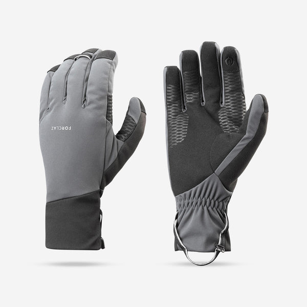 Decathlon Forclaz Adult MT900 Backpacking Gloves Carbon Gray