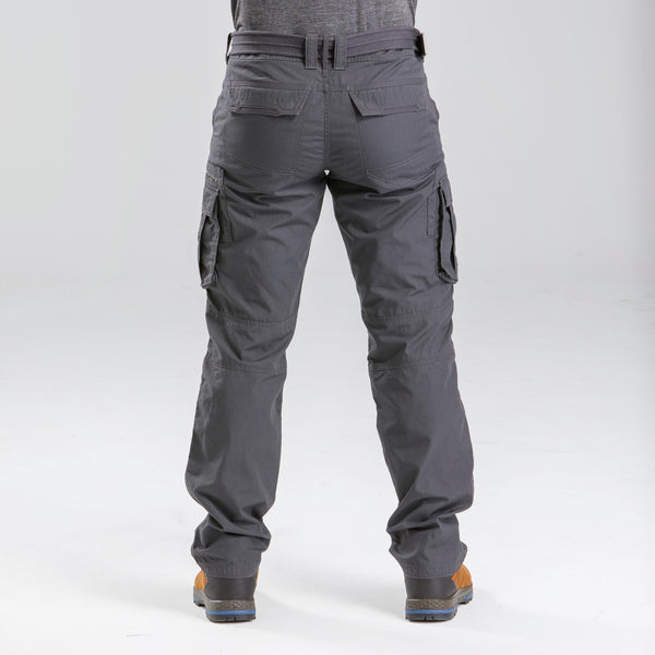 Decathlon Forclaz Men's Travel 100 Cargo Pants Carbon Gray