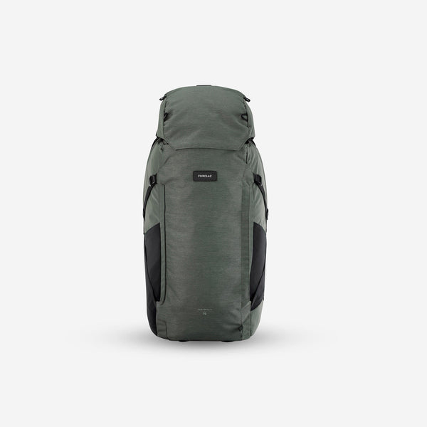 Decathlon Forclaz Men's Travel 900 70+6L Backpacking Pack Dark Green