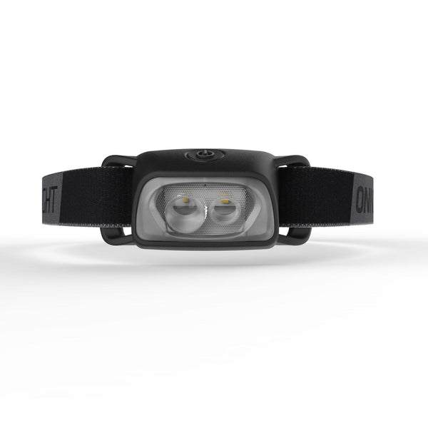 Decathlon Forclaz ONNIGHT 100 Battery-Powered 80 Lumens Hiking Head Lamp Black