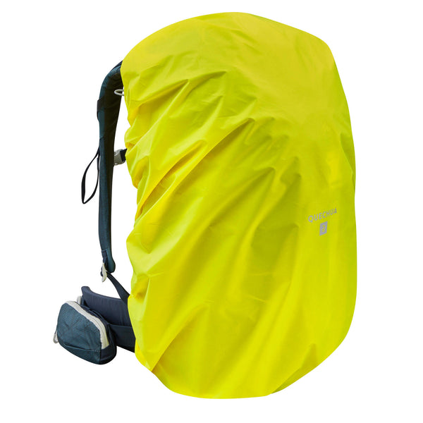 Decathlon Forclaz Quechua 20 40L Rain Cover For Hiking Backpacks Lime Yellow