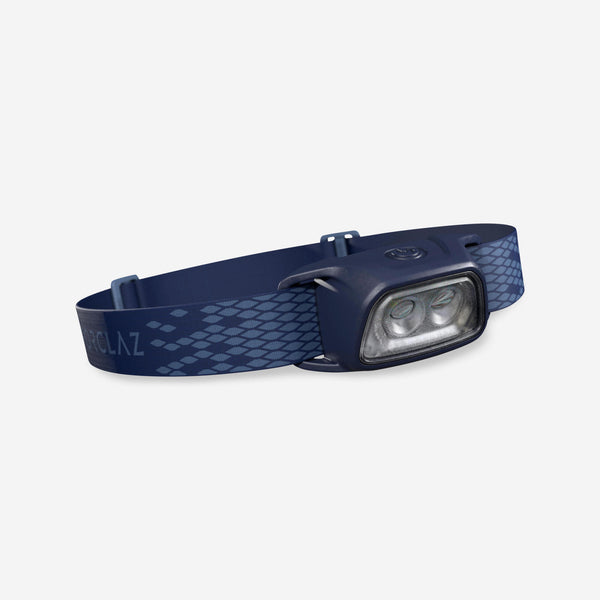 Decathlon Forclaz Trek 100 Rechargeable 200 Lumens USB Hiking Head Lamp Galaxy Blue