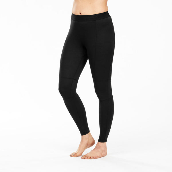 Decathlon Forclaz Women's Merino Wool Legging Underwear - MT500 Black