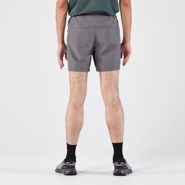 Decathlon Kiprun Men's Run 100 Dry Running Shorts Granite Green