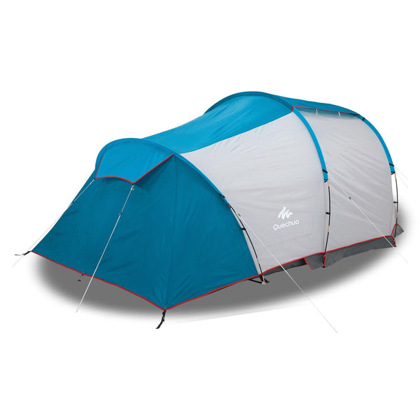 Decathlon Quechua Arpenaz Family Camping Tent 4 Person *Factory Seconds* Light Gray