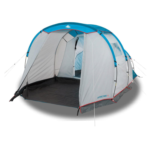 Decathlon Quechua Arpenaz Family Camping Tent 4 Person *Factory Seconds* Light Gray