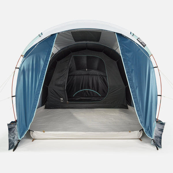 Decathlon Quechua Arpenaz Fresh & Black Family Camping Tent 4 Person 1 Bedroom Unspecified
