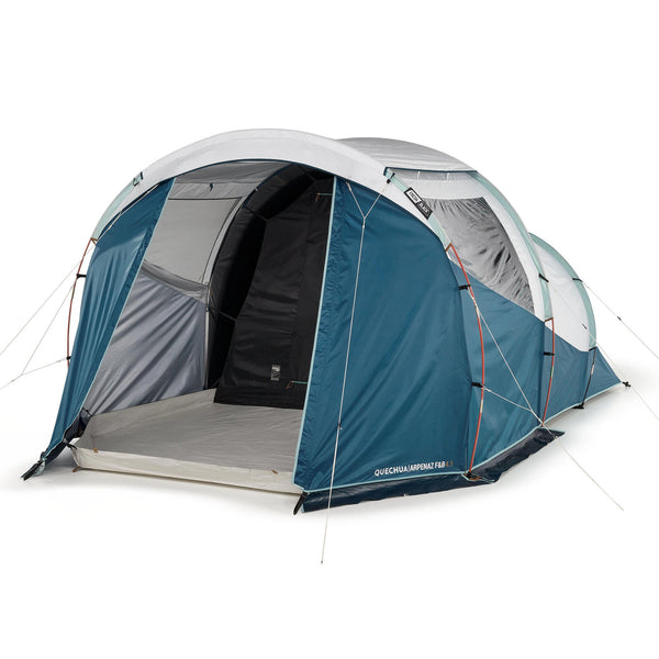 Decathlon Quechua Arpenaz Fresh & Black Family Camping Tent 4 Person 1 Bedroom Unspecified