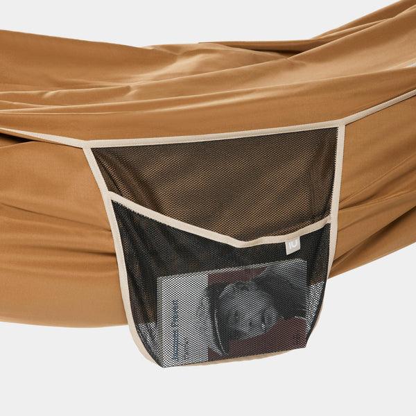 Decathlon Quechua Comfort Compact Hammock - 2 Person Dark Cinnamon