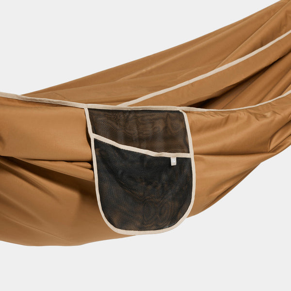 Decathlon Quechua Comfort Compact Hammock - 2 Person Dark Cinnamon